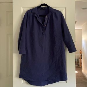 Pomander Place Navy Blue Polly Dress, S